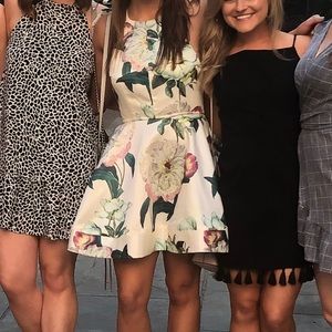 Lulu’s Floral halter dress